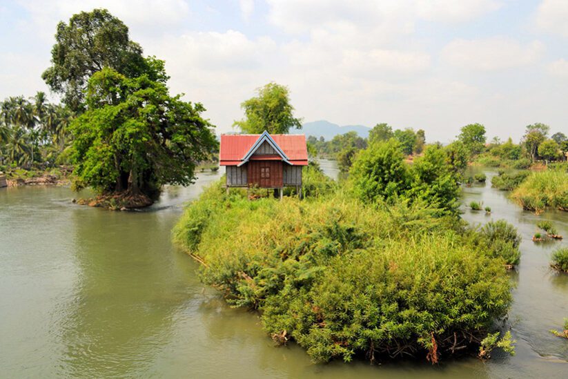 Si Phan Don ('4000 Islands') In Laos → Chillen In De Mekong!